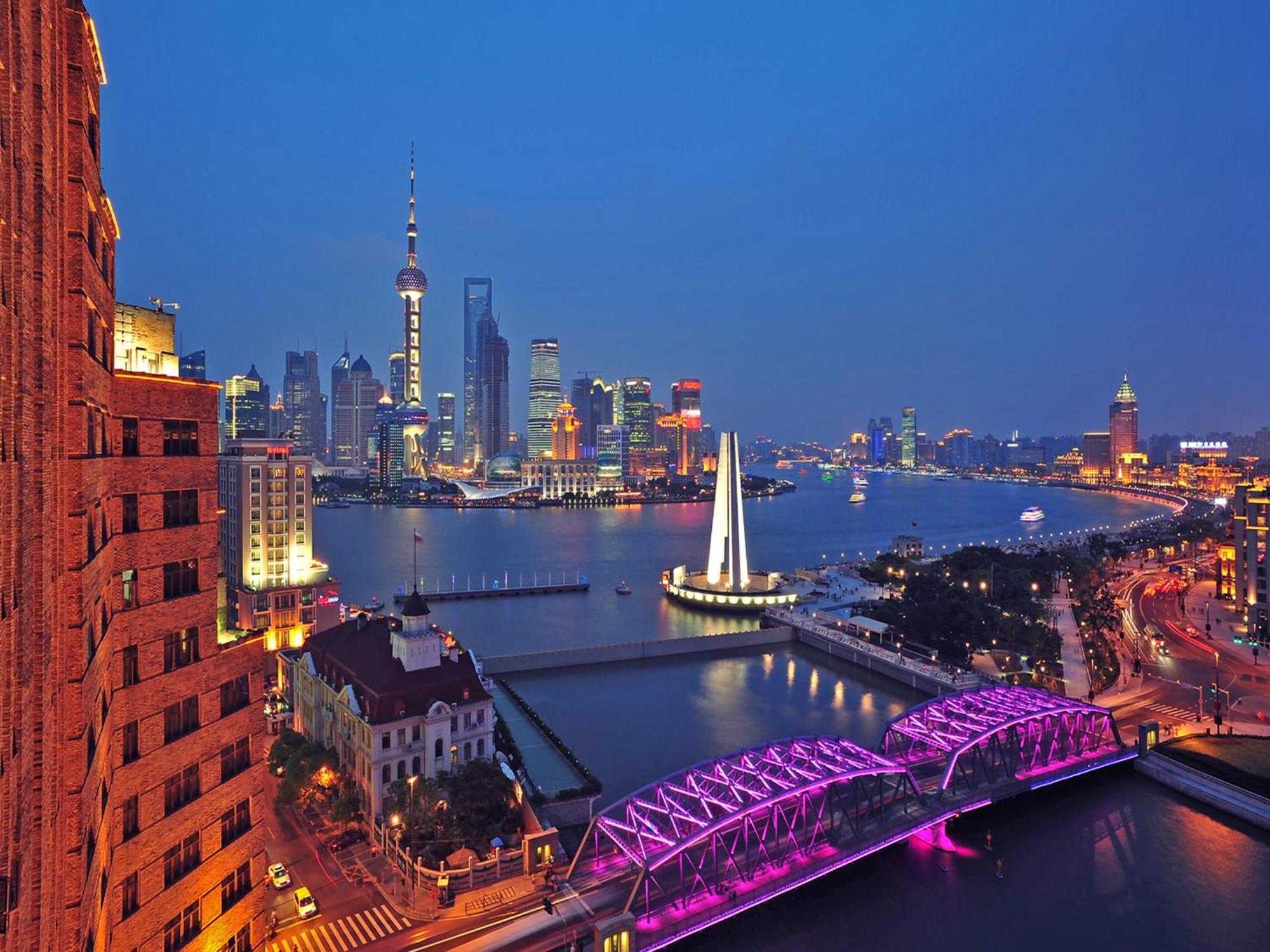 Broadway Mansions Hotel - On The Bund Shanghaj Zewnętrze zdjęcie