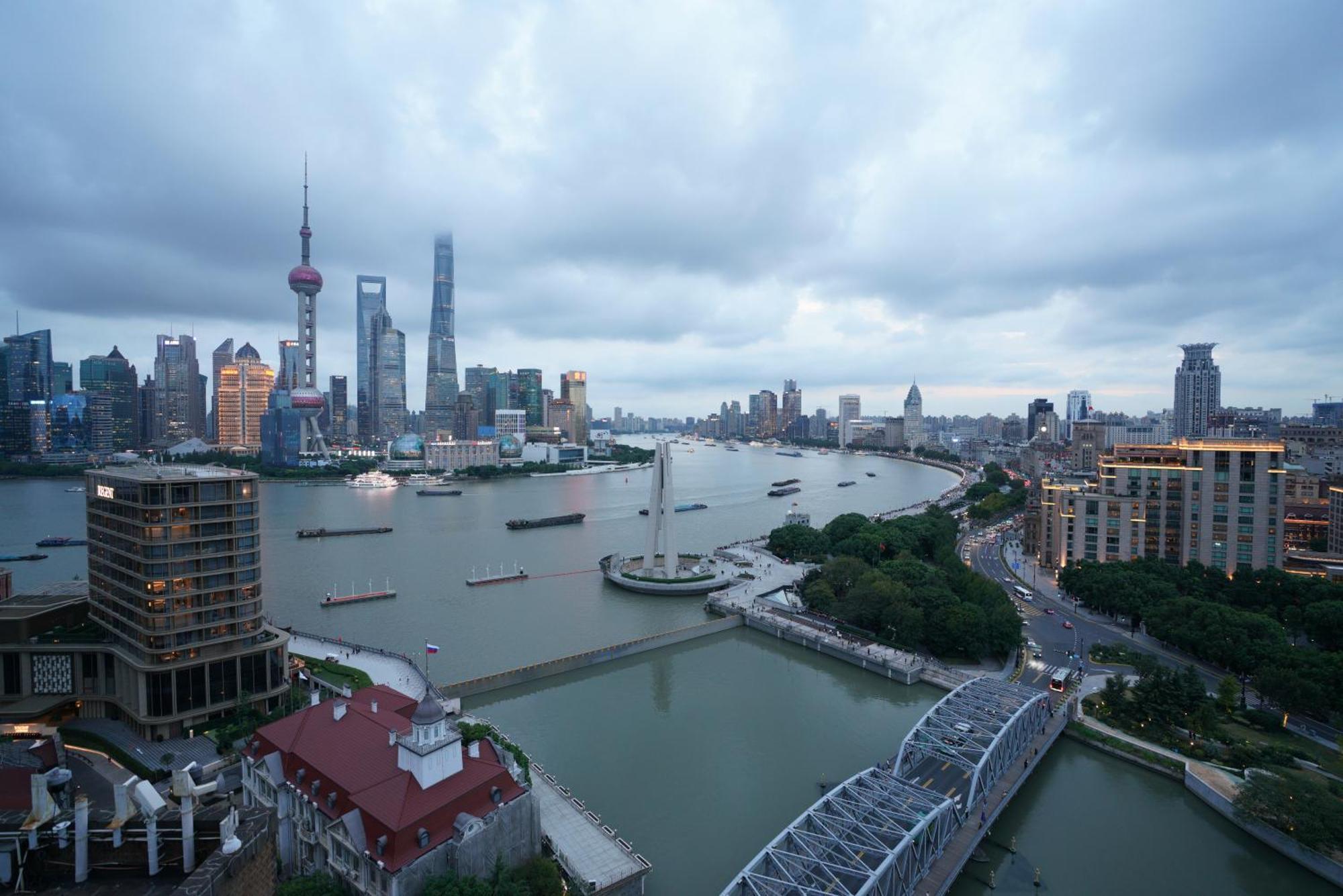 Broadway Mansions Hotel - On The Bund Shanghaj Zewnętrze zdjęcie