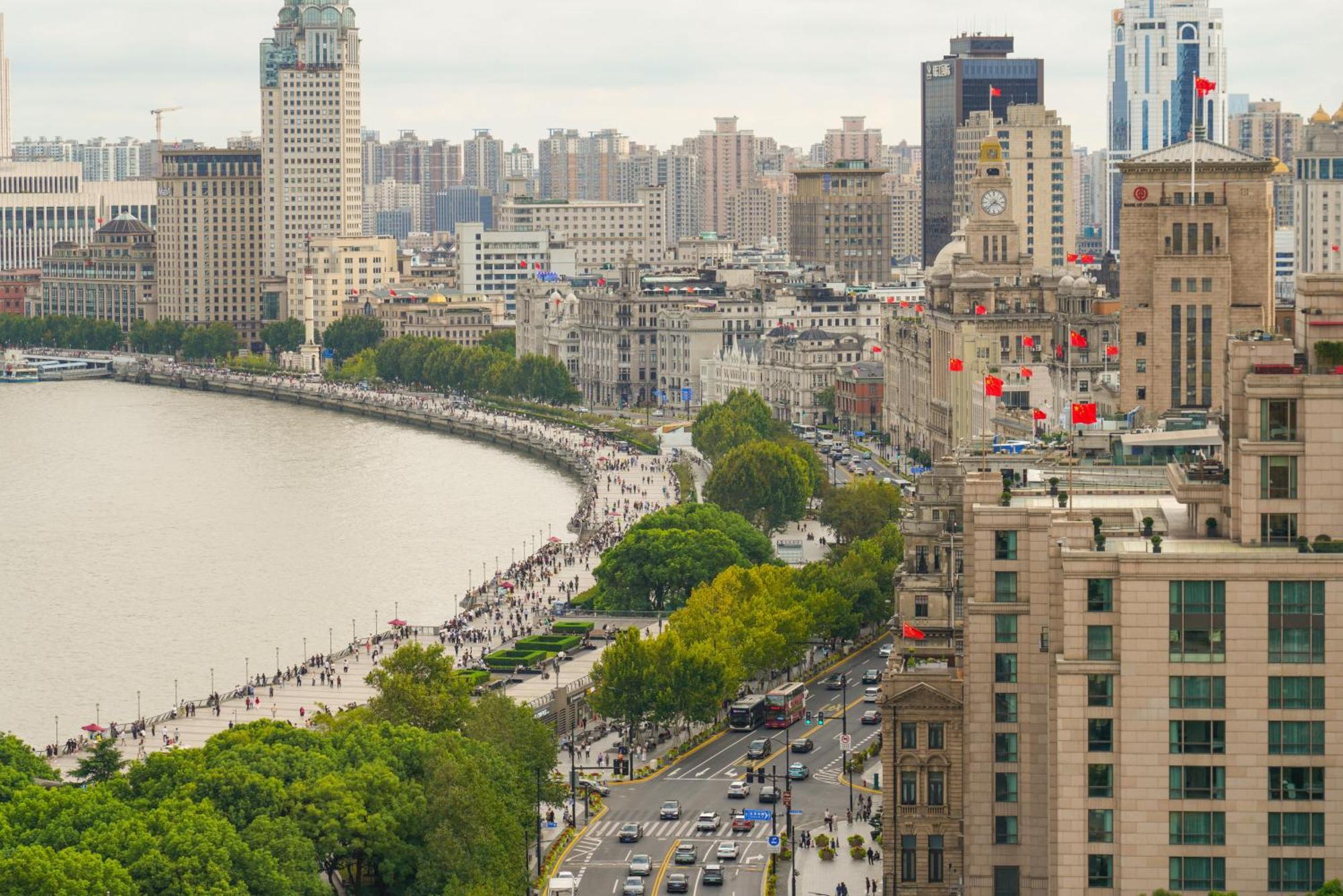 Broadway Mansions Hotel - On The Bund Shanghaj Zewnętrze zdjęcie